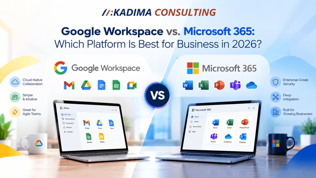 Google Workspace vs. Microsoft 365 Which Platform Is Best for Business in 2026 - Featured Image